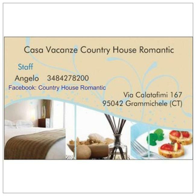 Casa Vacanza Contry House Romantic Grammichele Eksteriør bilde